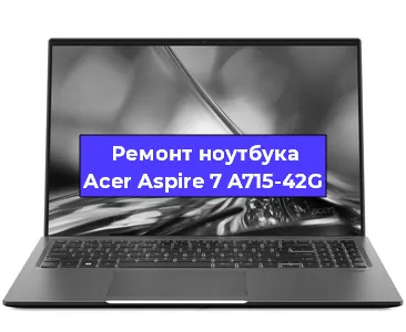 Чистка от пыли и замена термопасты на ноутбуке Acer Aspire 7 A715-42G в Нижнем Новгороде